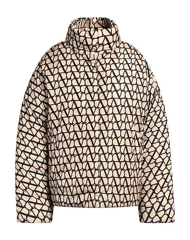 VALENTINO GARAVANI Shell  jacket Beige 100% Polyamide
