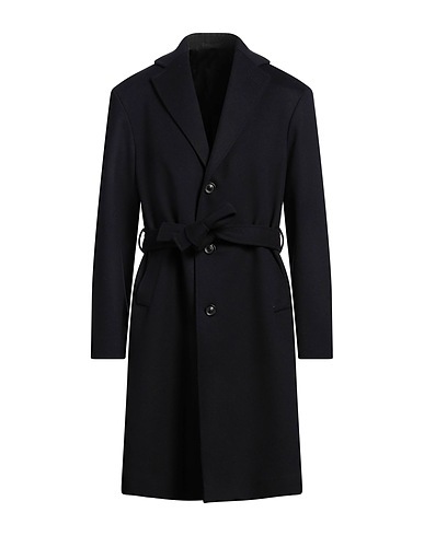 LARDINI Cappotto Blu notte 100% Lana