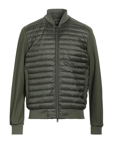 HETREGO' Shell jacket Military green 78% Polyamide, 22% Elastane, Polyester