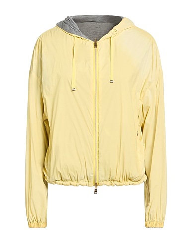 HERNO Jacket RESORT Yellow 86% Polyamide, 14% Elastane, Viscose, Cotton, Polyester