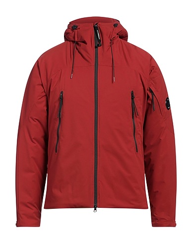 C.P. COMPANY Jacke Ziegelrot 100% Polyester