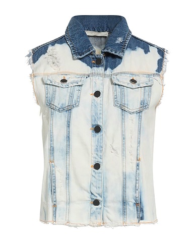 AMEN Denim jacket Blue 100% Cotton