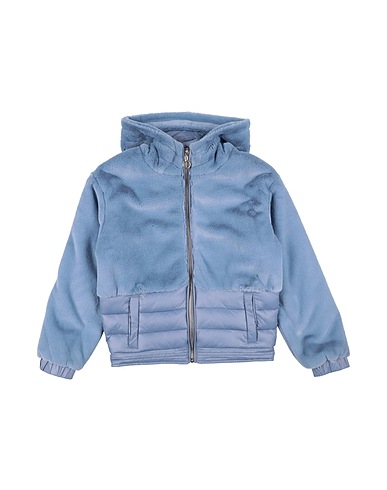 TRUSSARDI JUNIOR Teddy Coat Azzurro 100% Poliestere