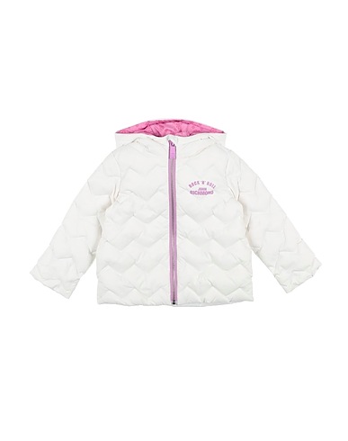 JOHN RICHMOND Shell jacket White 100% Nylon