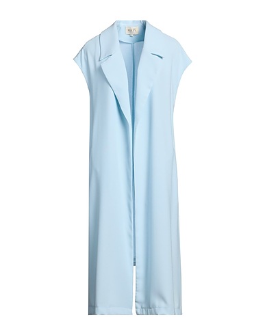 TOUPY Lange Jacke Himmelblau 100% Polyester