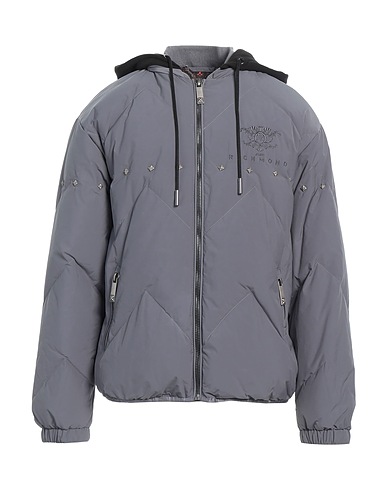 JOHN RICHMOND Shell jacket Grey 100% Polyester