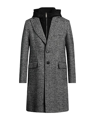 JOHN RICHMOND Coat Black 100% Polyester