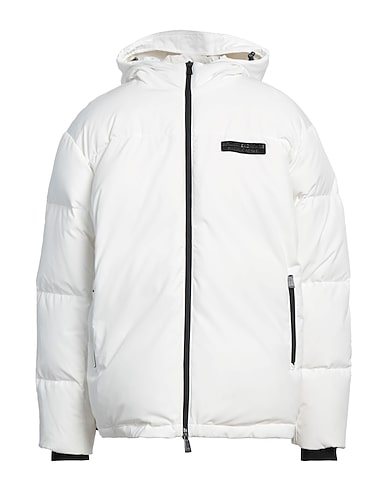 ARMANI EXCHANGE パファージャケット ホワイト ポリエステル 91% / ポリウレタン 9%