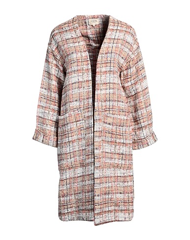 TOUPY Lange Jacke Sand 50% Baumwolle, 31% Polyester, 13% Acryl, 6% Andere Fasern