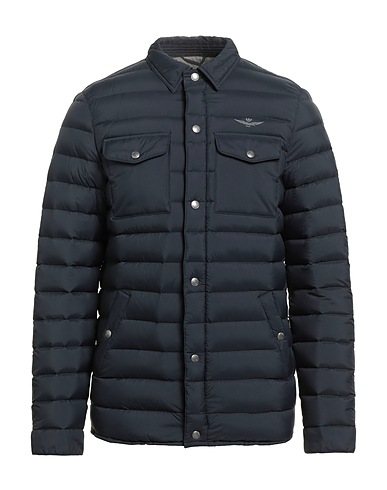 AERONAUTICA MILITARE Shell jacket Midnight blue 100% Nylon