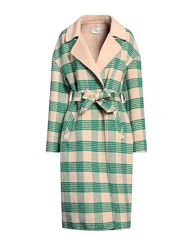 GAUDÌ Coat Green 70% Polyester, 30% Wool