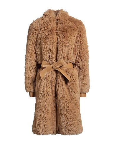 TWINSET Teddy Coat 100% Polyester, Viscose, Cotton, Metal