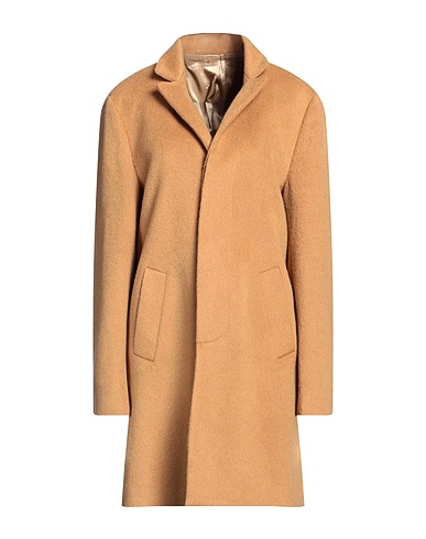 BRIAN DALES Coat Camel 65% Alpaca wool, 20% Polyamide, 15% Wool