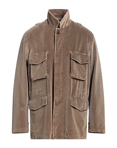 BOGLIOLI Jacket Khaki 100% Cotton