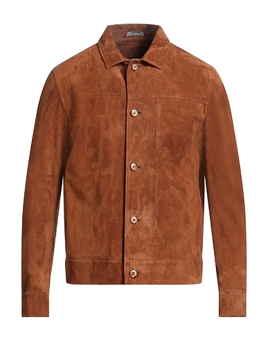 STEWART Jacket Tan Leather