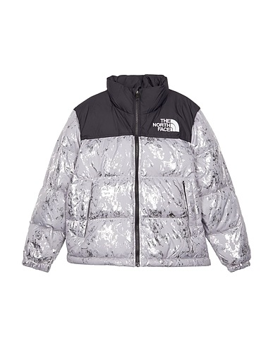 THE NORTH FACE Piumino Grigio chiaro 100% Poliestere, Nylon