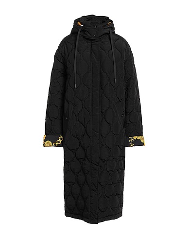 VERSACE JEANS COUTURE パファージャケット ブラック ナイロン 100%