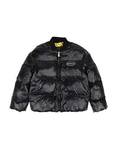 OFF-WHITE™ KIDS Shell  jacket Black 100% Polyamide, Cotton, Elastane