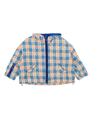 KHRISJOY Jacket Azure 48% Polyester, 37% Cotton, 8% Acrylic, 7% Polyamide