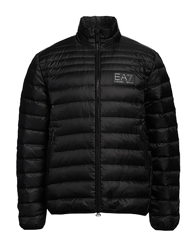 EA7 Piumino Nero 100% Poliestere