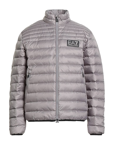 EA7 Shell jacket Grey 100% Polyester