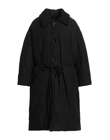 MM6 MAISON MARGIELA Coat Black 62% Cotton, 38% Polyamide
