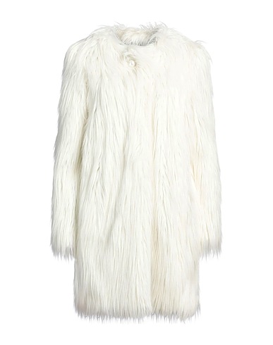 ALABAMA MUSE Teddy Coat White 59% Polyester, 41% Modacrylic