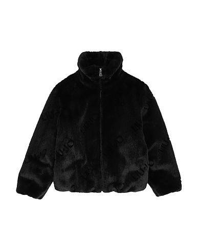 LIU •JO Teddy Coat Black 100% Polyester
