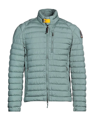 PARAJUMPERS Shell jacket Light green 100% Polyamide