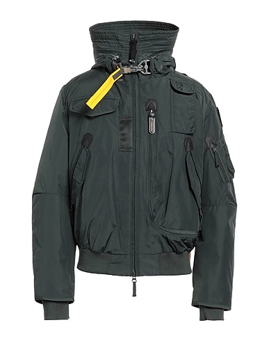 PARAJUMPERS Shell jacket VERDE SCURO 100% Polyamide