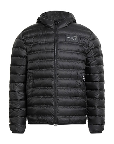 EA7 Shell jacket Black 100% Polyester