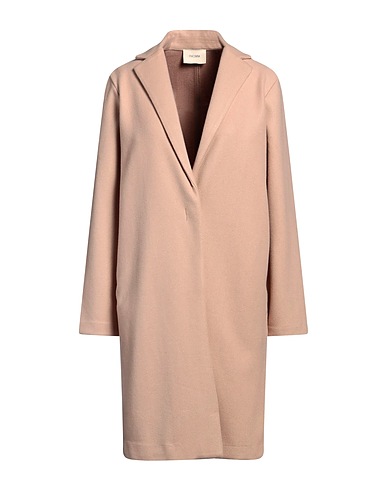 FRACOMINA Coat Camel 71% Polyester, 29% Viscose