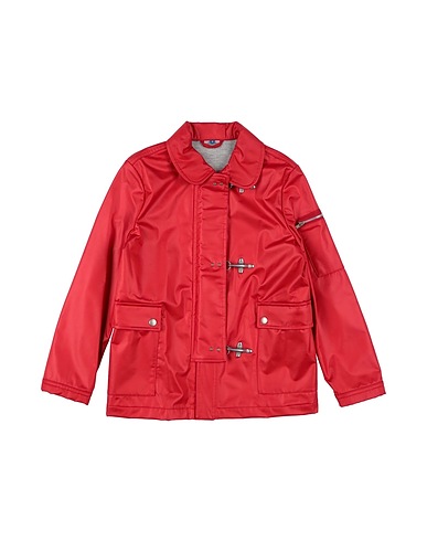 FAY Giubbotto Rosso 100% Poliestere, Viscosa, Elastan
