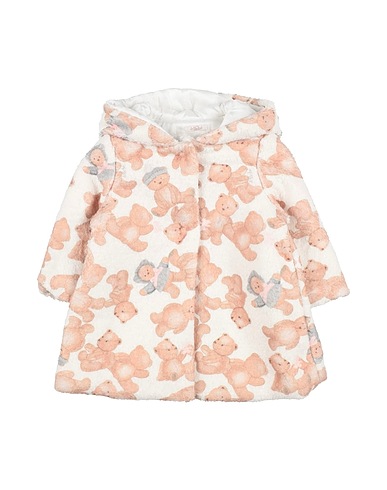 LE BEBÉ Coat Off white 100% Polyester