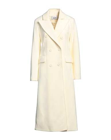SILVIAN HEACH Cappotto Avorio 91% Poliestere, 9% Viscosa