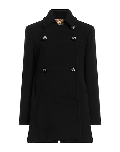 ETRO Cabanjacke & Zweireiher Schwarz 83% Schurwolle, 17% Polyamid