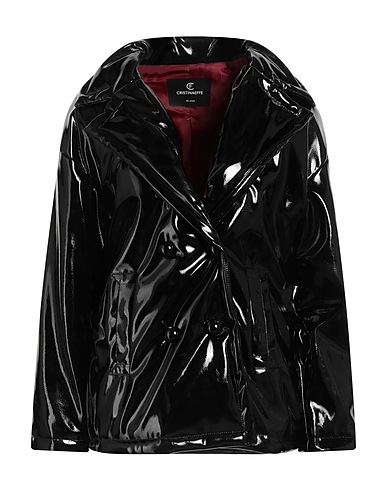 CRISTINAEFFE Cabanjacke & Zweireiher Schwarz 100% Polyurethan, Polyester