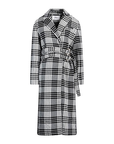 SILVIAN HEACH Coat Black 90% Polyester, 10% Wool