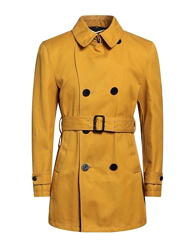 SEALUP Lange Jacke Senf 100% Baumwolle