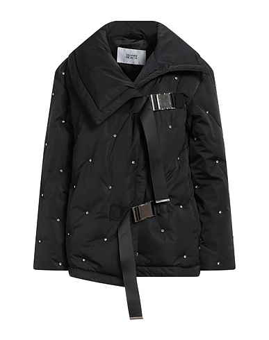 SILVIAN HEACH Shell jacket Black 100% Polyester