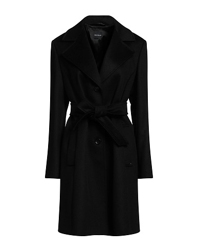 PENNYBLACK Coat Black 100% Wool