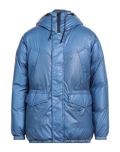 WOOLRICH Shell  jacket Slate blue 100% Polyamide