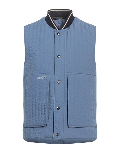 MONTECORE Gilet Slate blue 100% Polyester
