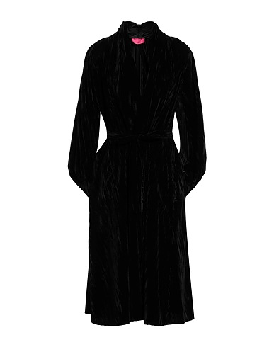 MERCI ITALIA Midi dress Black 100% Polyester