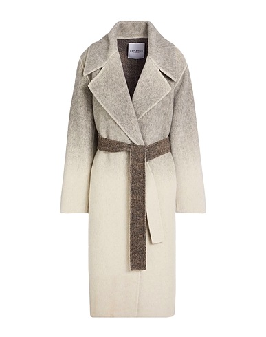 ERMANNO FIRENZE Coat Taupe 100% Wool