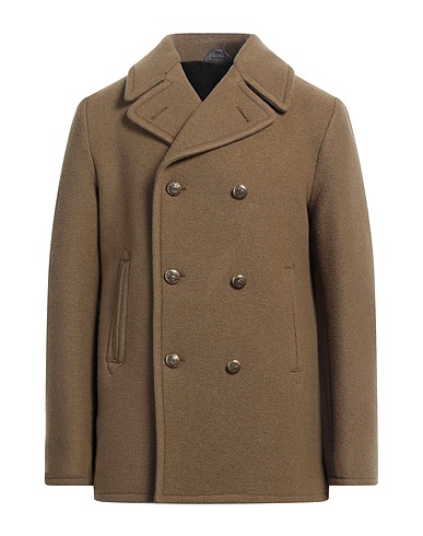 CIRCOLO 1901 Coat Military green 100% Virgin Wool
