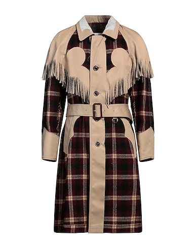 MAISON MARGIELA Full-length jacket Beige 65% Polyester, 35% Cotton