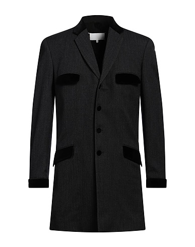 MAISON MARGIELA Coat Black 100% Wool