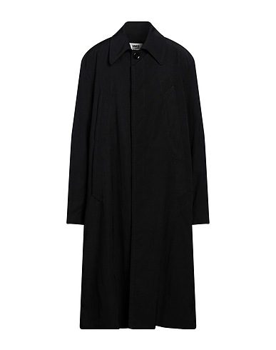 MM6 MAISON MARGIELA Full-length jacket Black 100% Polyamide