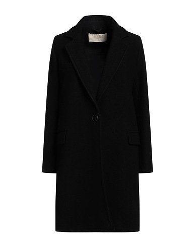 CIRCOLO 1901 Coat Black 100% Virgin Wool